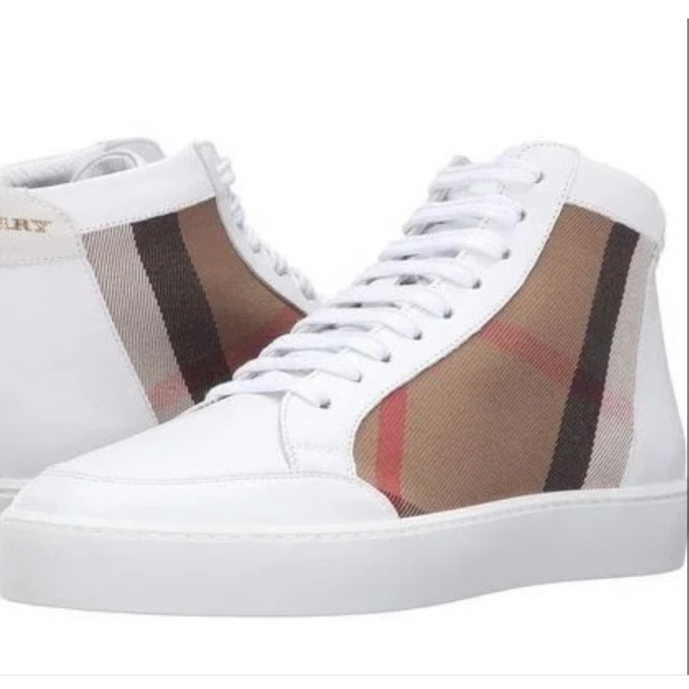 Burberry Salmond Hightop Sneakers